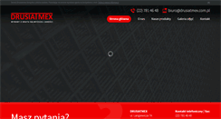 Desktop Screenshot of drusiatmex.com.pl